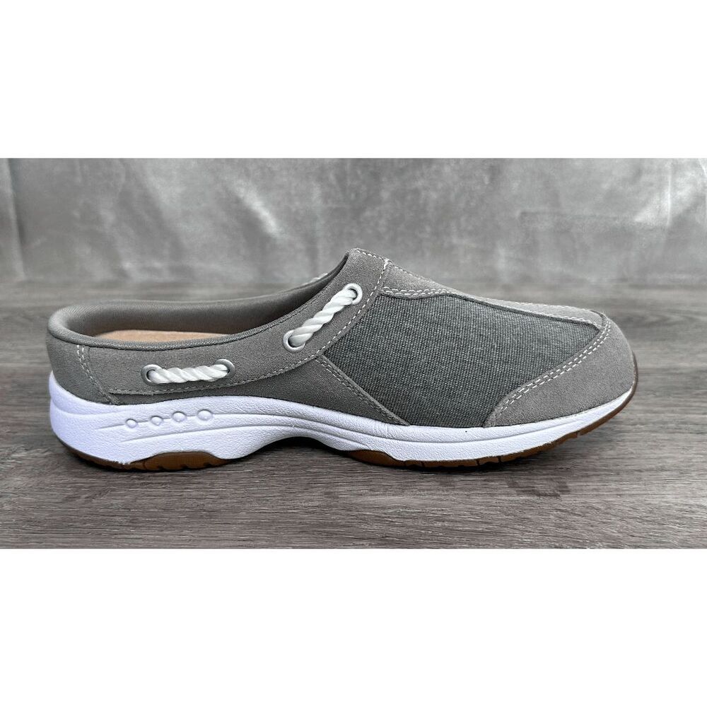 Easy Spirit Women's Travelknot Backless Sneaker Shoes - Medium Gray 6.5M
